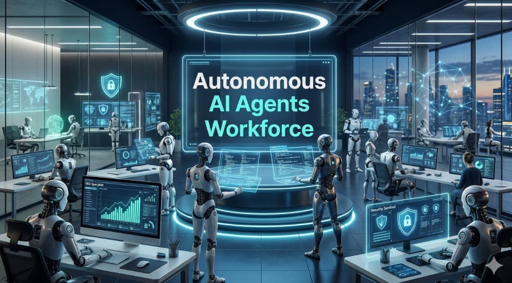 Los 25 agentes de IA de BuzFind trabajando juntos para optimizar el sitio web de un pequeño negocio