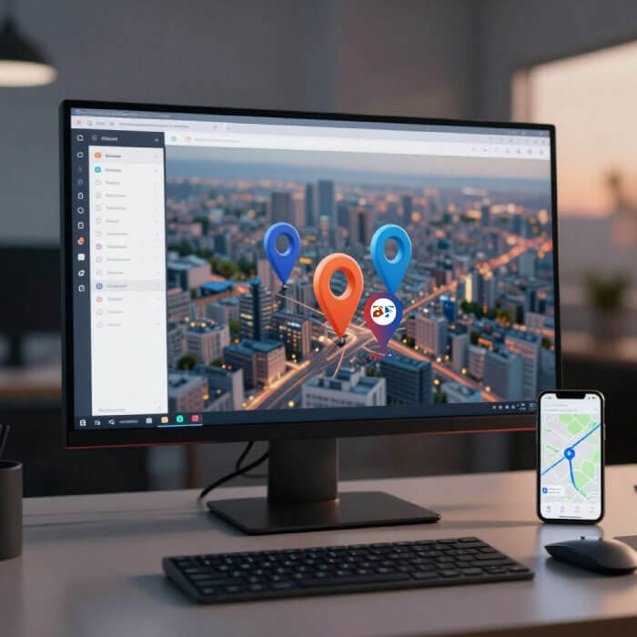 Local SEO 3-pack optimization on Google Maps for small businesses.