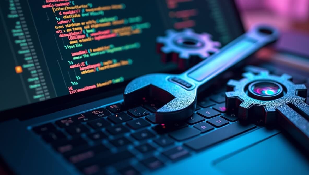 Technical SEO Health Check in Jay County A technical SEO audit showing site speed and health metrics for a Portland Indiana business website