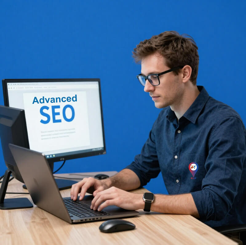 Advanced SEO audit showing comprehensive website analysis, technical issues, and actionable recommendations.