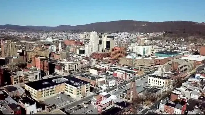 Image of a Panoramic View of Reading, PA.