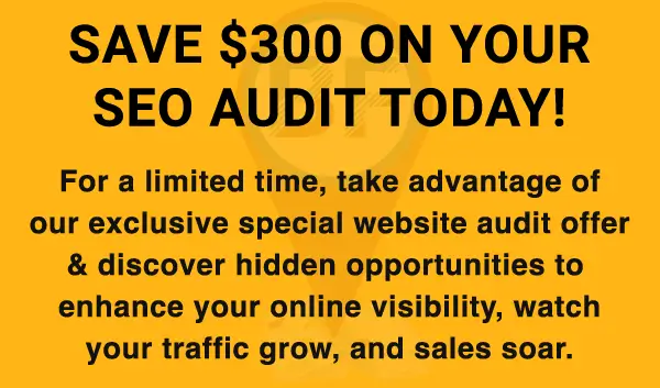 SEO Audit Special Offer from BuzFind