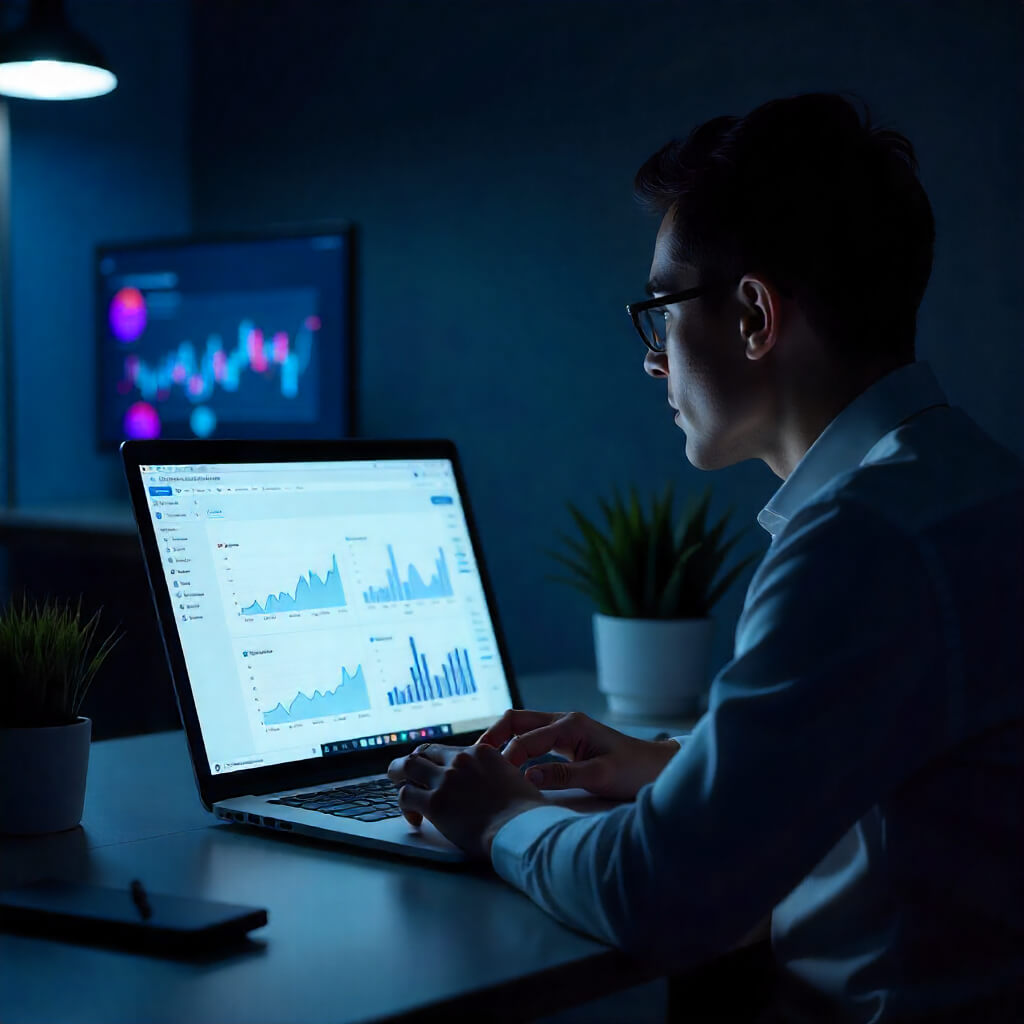 SEO content services showing keyword research, content creation, and organic traffic growth for small businesses.