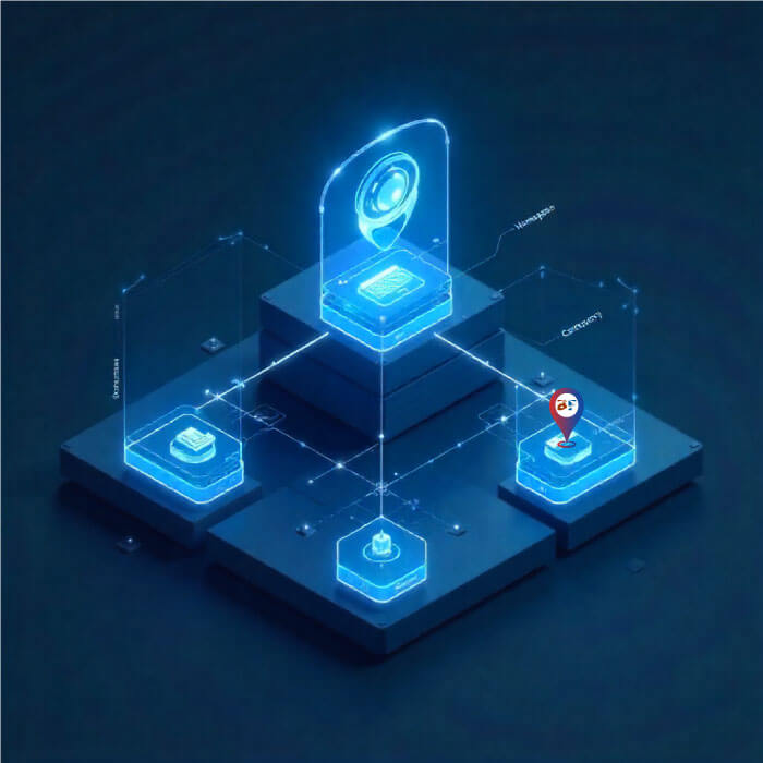 Site structure optimization services showing website architecture, information hierarchy, and crawling optimization for technical SEO